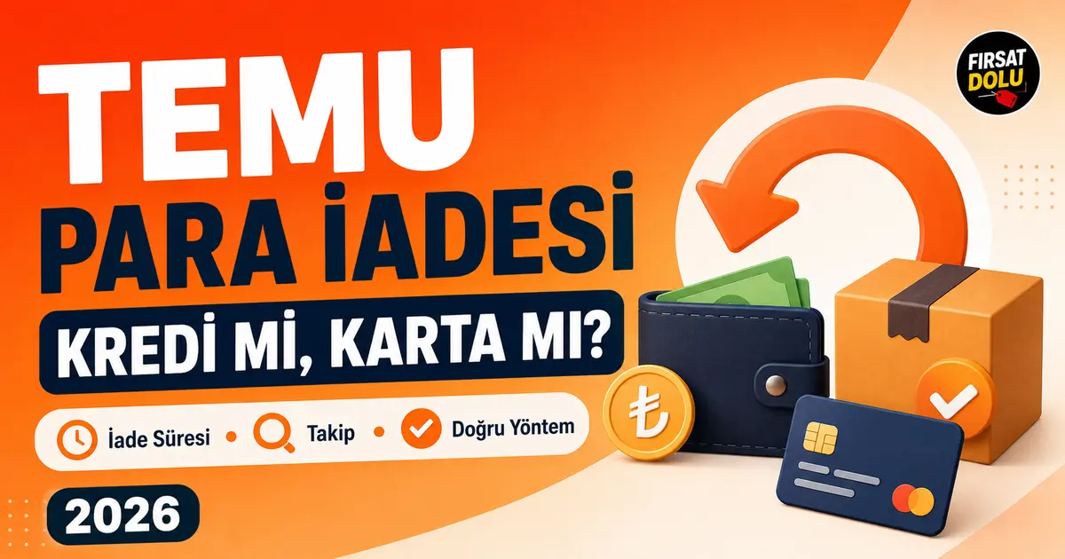 Temu’dan Para Kazanma ve Pasif Gelir Yöntemleri için FırsatDolu blog kapak görseli